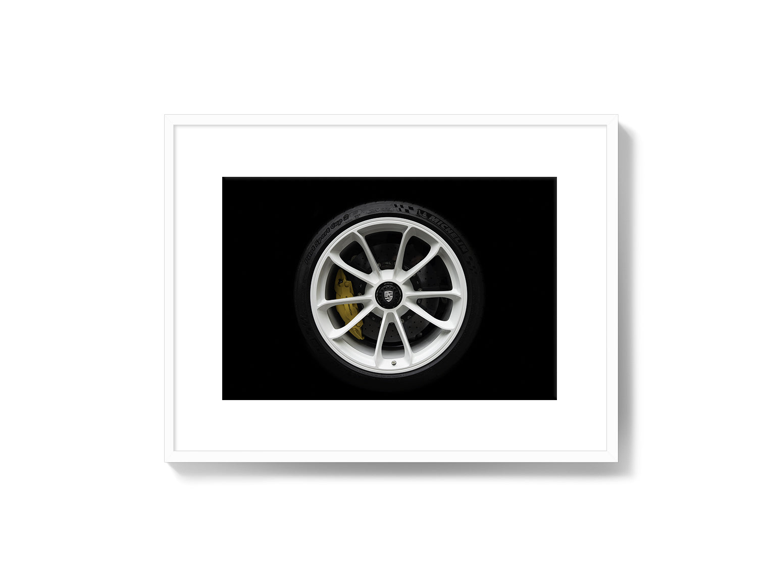 White GT3 Wheel