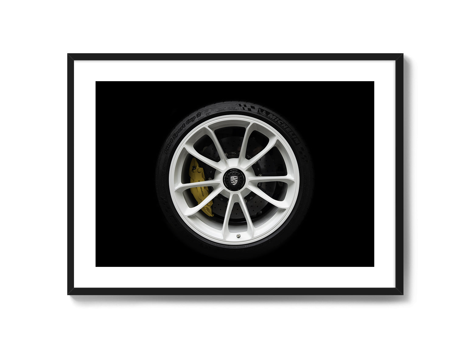 White GT3 Wheel