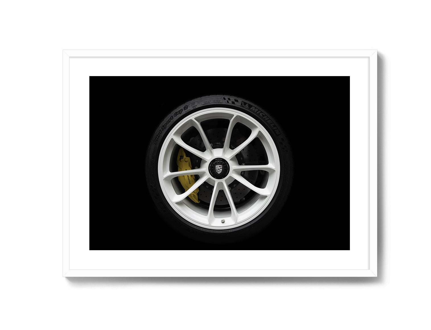 White GT3 Wheel
