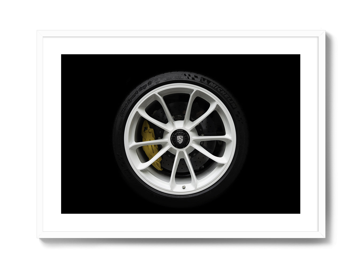 White GT3 Wheel