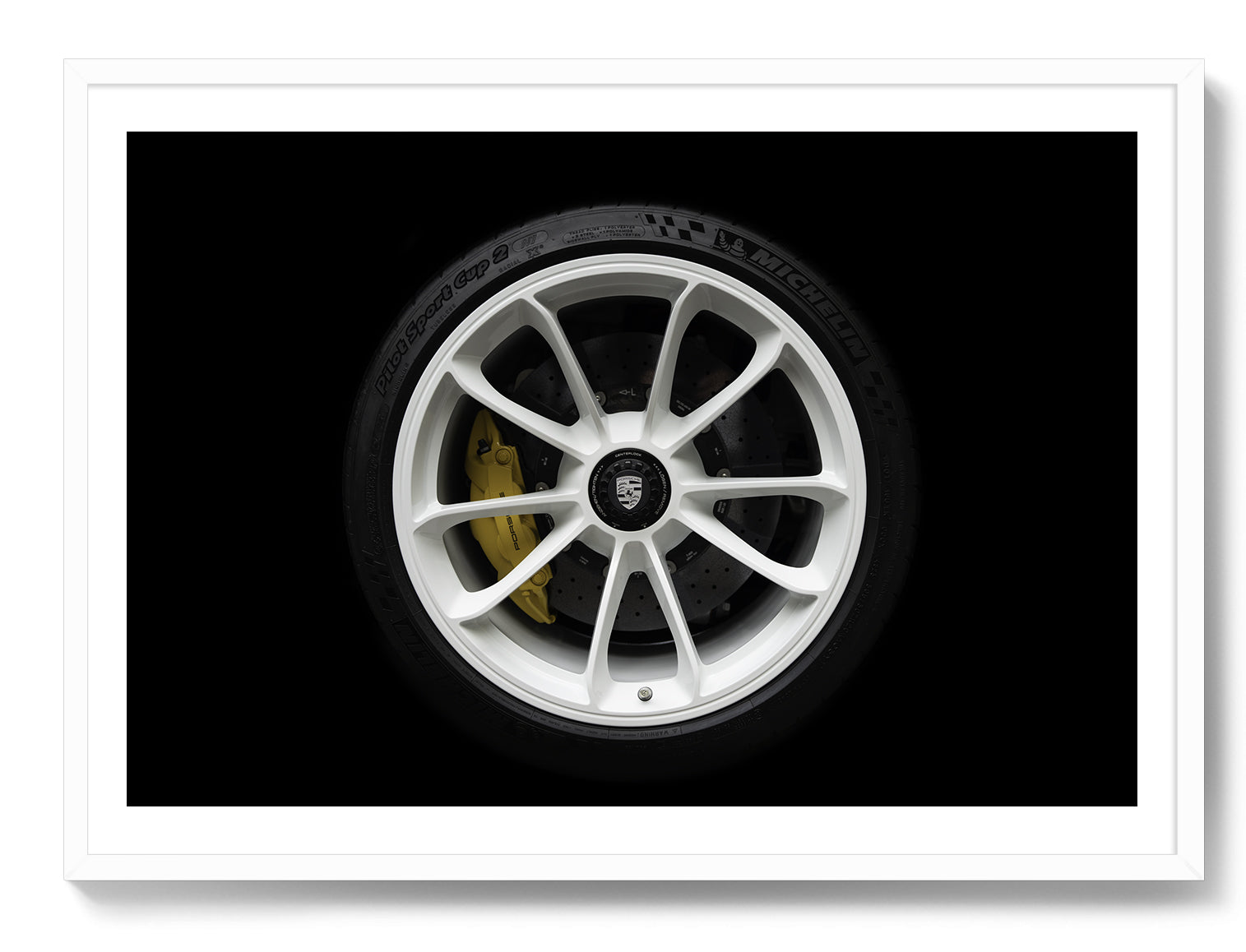 White GT3 Wheel