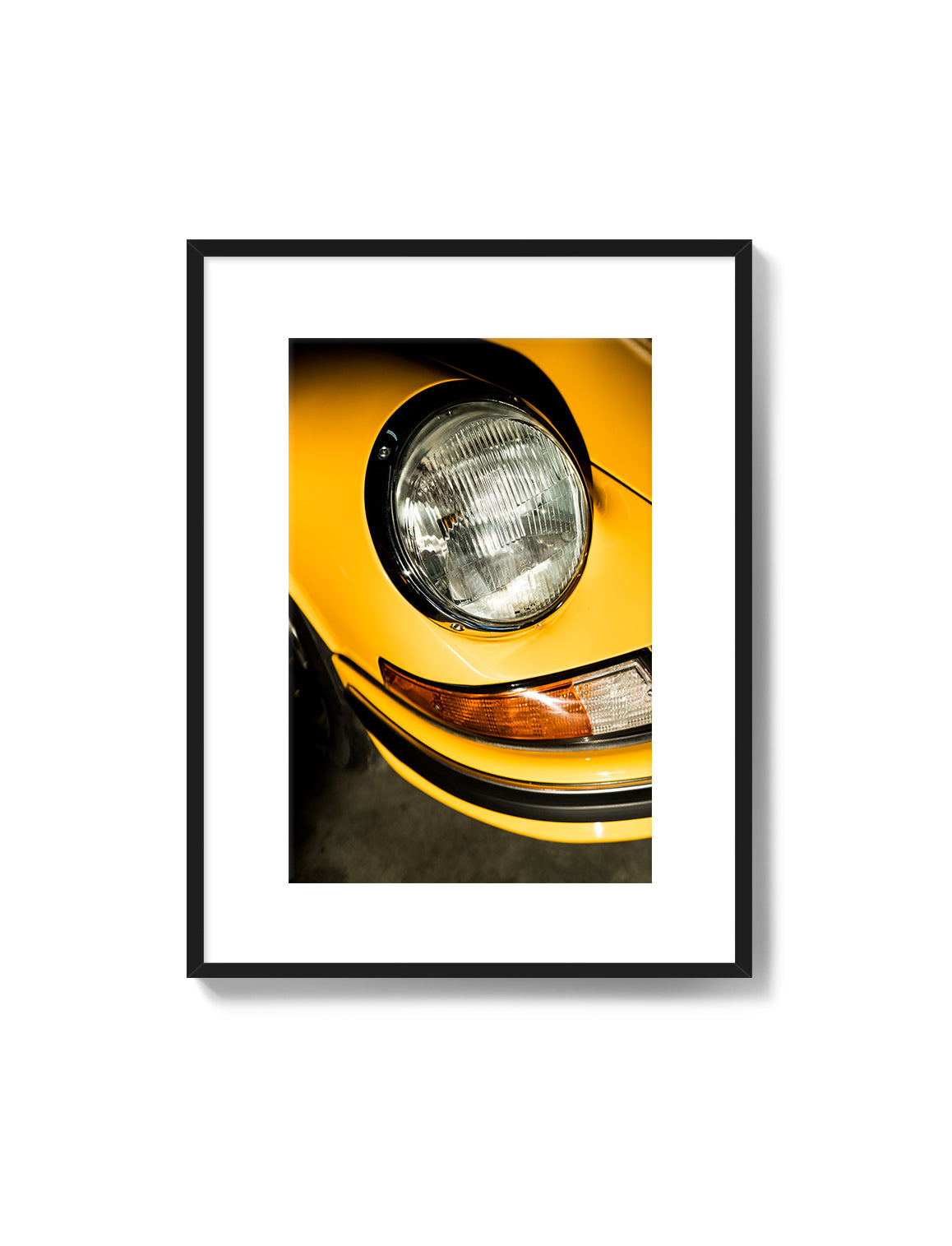 Yellow Targa Headlight