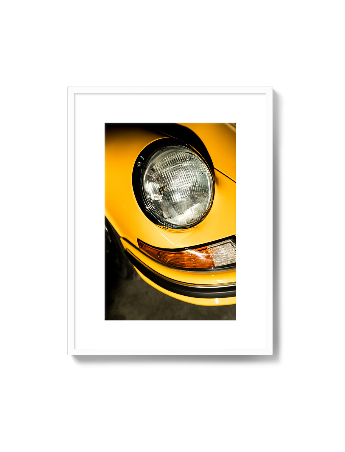 Yellow Targa Headlight