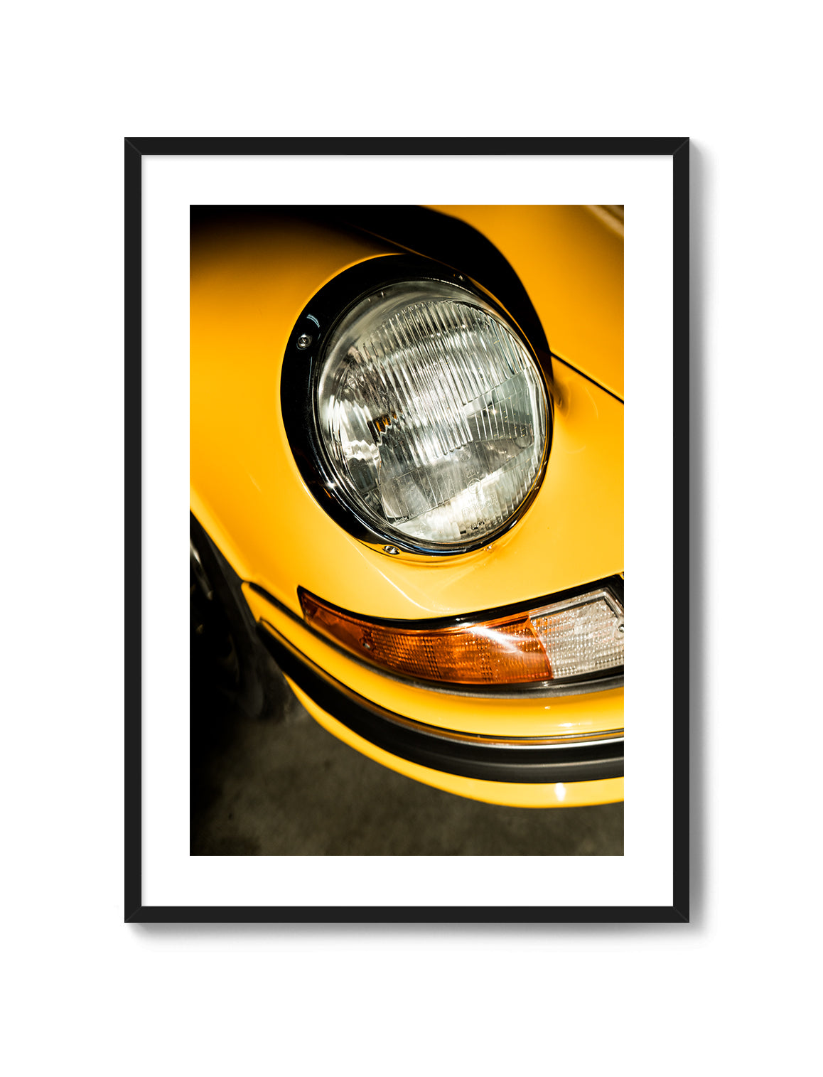 Yellow Targa Headlight