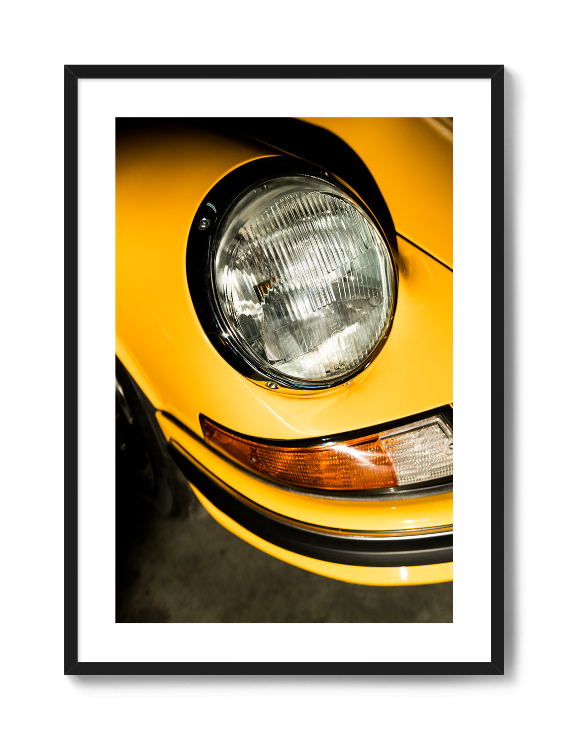Yellow Targa Headlight