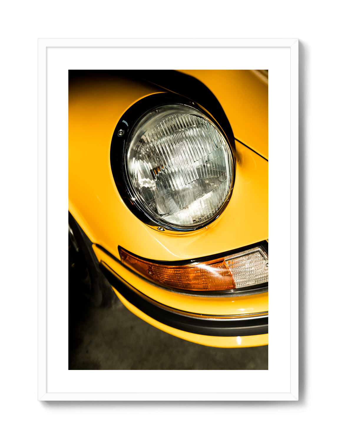 Yellow Targa Headlight