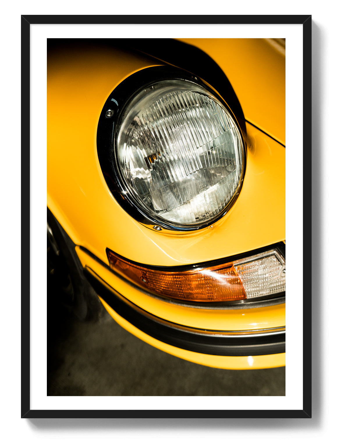 Yellow Targa Headlight