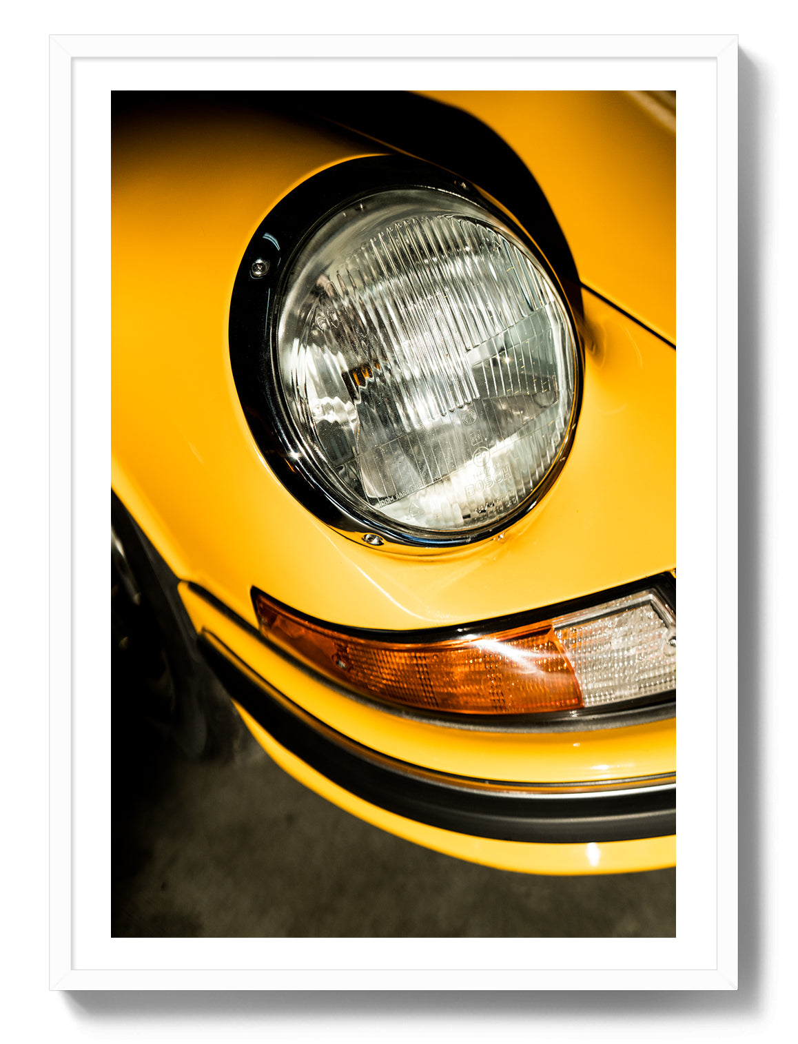 Yellow Targa Headlight