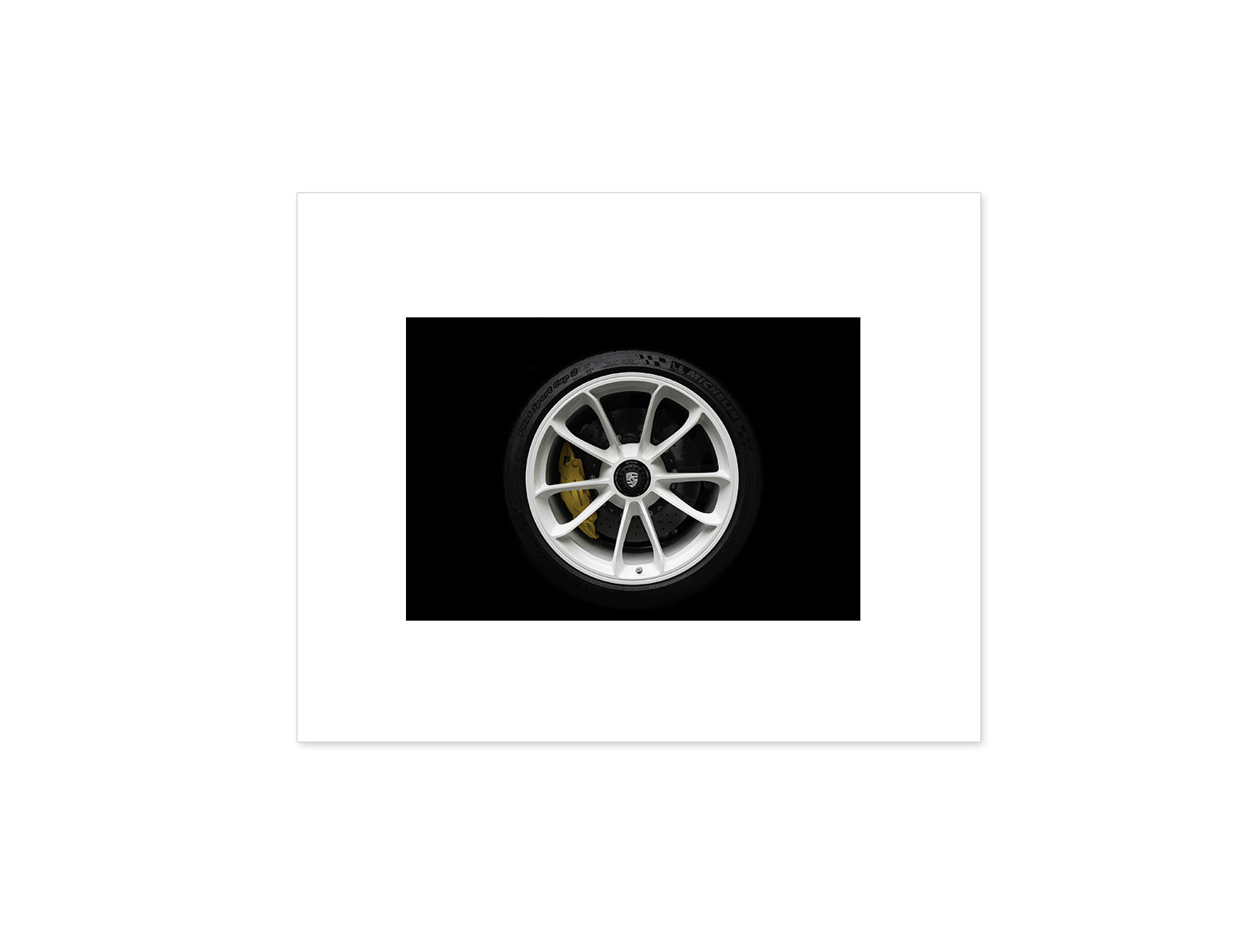 White GT3 Wheel