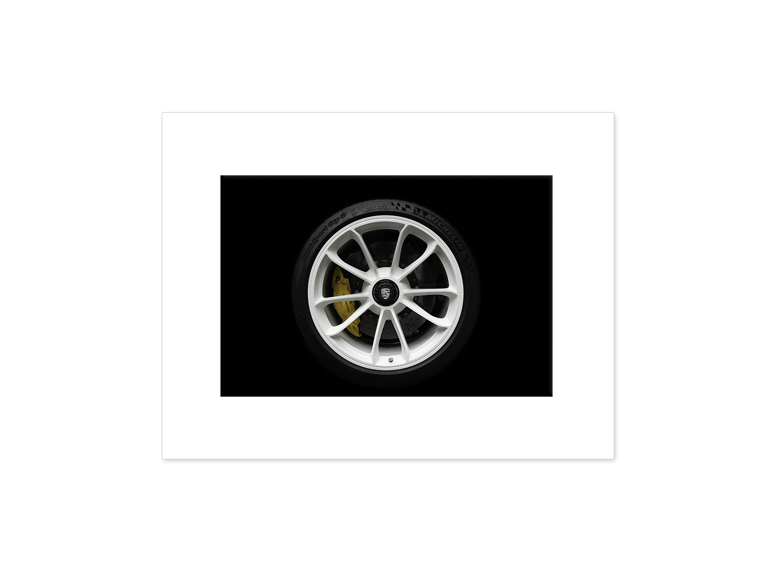 White GT3 Wheel