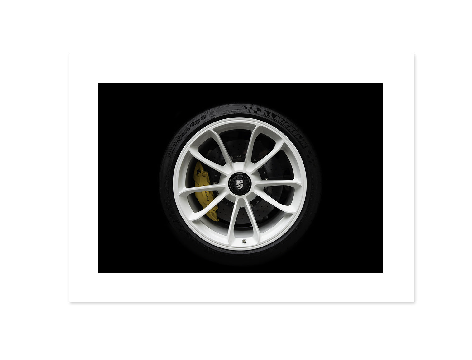 White GT3 Wheel