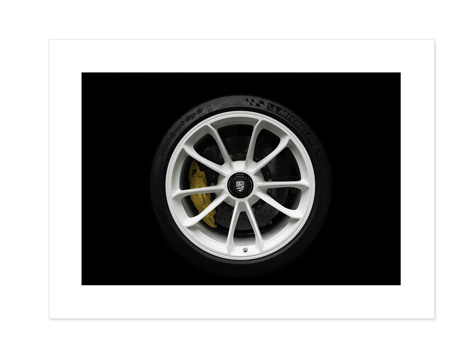 White GT3 Wheel