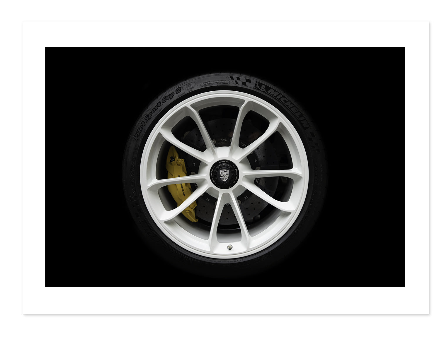 White GT3 Wheel