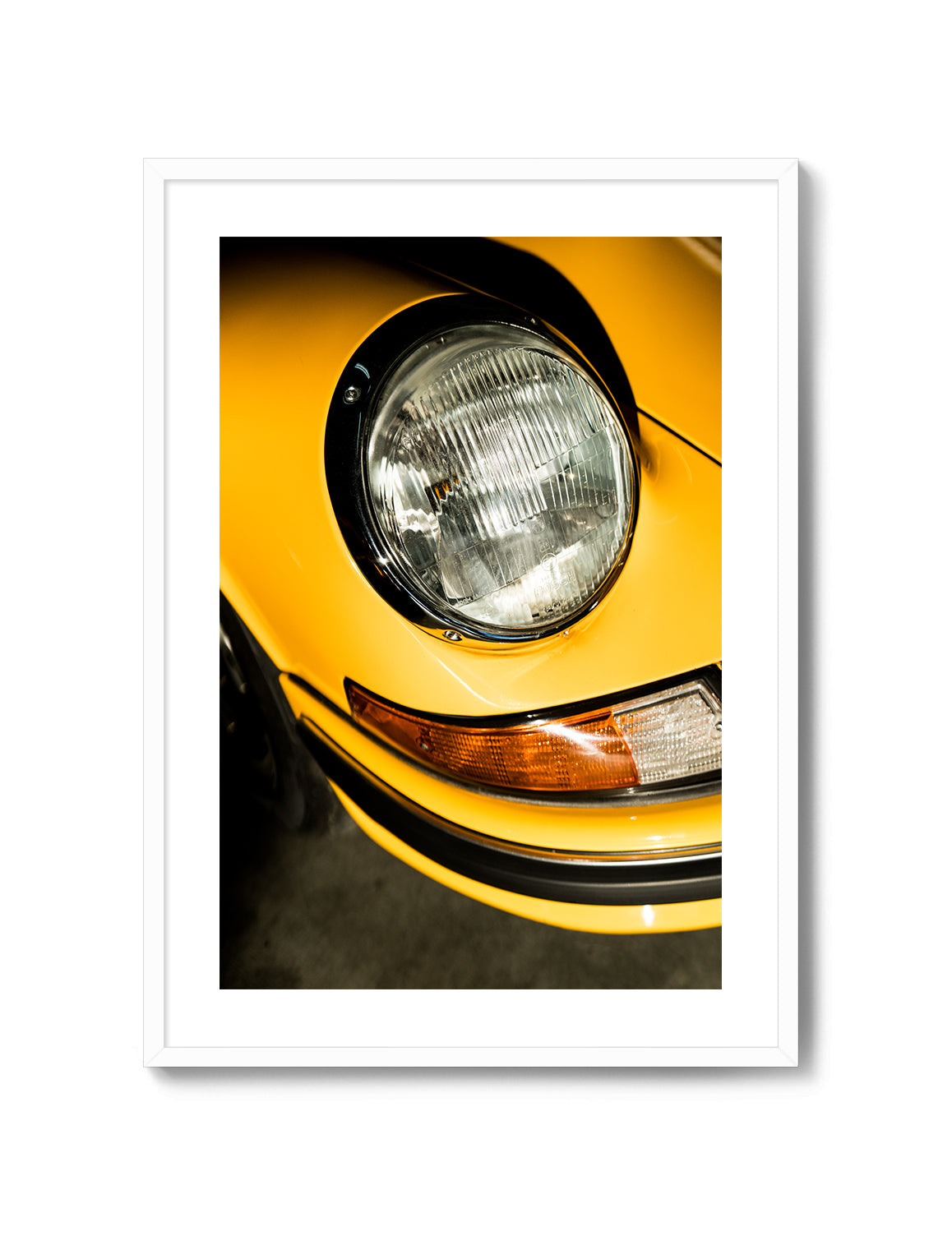 Yellow Targa Headlight
